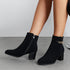 DAMEN-SCHWARZ HIGH-HEEL-STIEFEL